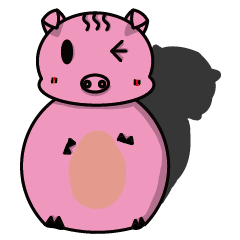 [LINEスタンプ] BigPig