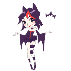 [LINEスタンプ] Vampire Lili animationの画像（メイン）