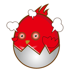 [LINEスタンプ] New life of yellow chicks