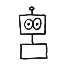 [LINEスタンプ] ロボット 02