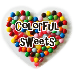 [LINEスタンプ] 〇●Colorful sweets●〇