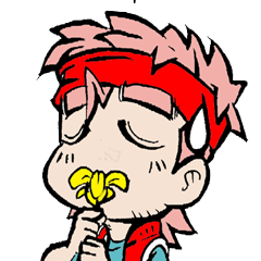 [LINEスタンプ] Energetic boy