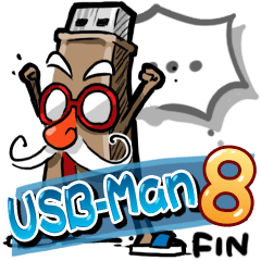 [LINEスタンプ] USB-Man 8 (Finale)