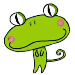 [LINEスタンプ] Chameleon of Leo