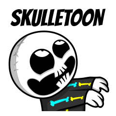 [LINEスタンプ] Skulletoon