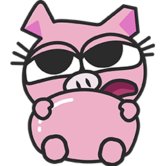 [LINEスタンプ] Piggy's Daily Emotions