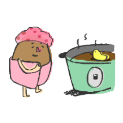 [LINEスタンプ] potato egg