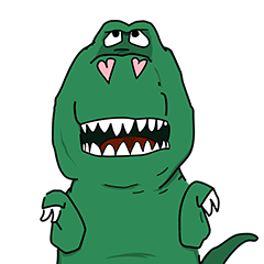 [LINEスタンプ] DINOSAURRRRR