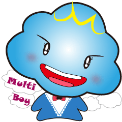 [LINEスタンプ] Multi Boy (Multicast)