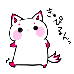 [LINEスタンプ] 感情豊かなきゅーびちゃん