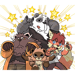 [LINEスタンプ] Panda-DOHS 1.5