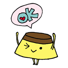 [LINEスタンプ] Hi pudding