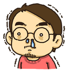 [LINEスタンプ] He Jinshui's Daily Life