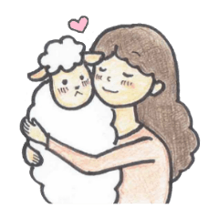 [LINEスタンプ] モコとももこ