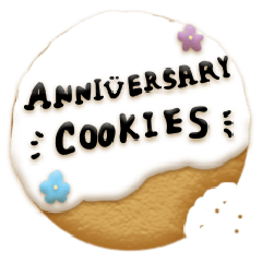 [LINEスタンプ] Anniversary Cookiesの画像（メイン）