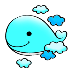 [LINEスタンプ] Care whale