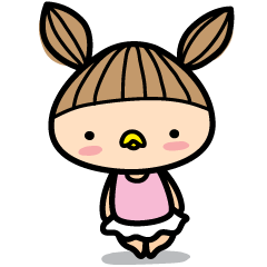 [LINEスタンプ] District travel girl 'JJOO'