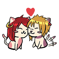 [LINEスタンプ] Love Color Comic