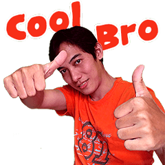 [LINEスタンプ] Your Cool Bro