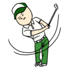 [LINEスタンプ] ゴルフにGOの画像（メイン）