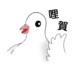 [LINEスタンプ] Pigeon daily