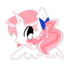 [LINEスタンプ] Vicky(Unknown pink)