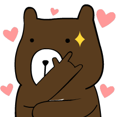 [LINEスタンプ] HELLO BEAR ！