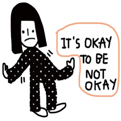 [LINEスタンプ] It is okay