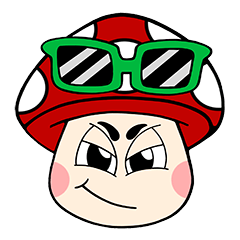 [LINEスタンプ] Mr.Mush : Emoticon