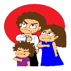 [LINEスタンプ] The 1st Muddle Family.