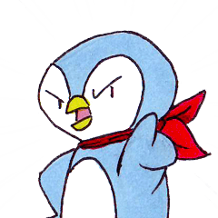 [LINEスタンプ] Flappy the Bossy Penguin