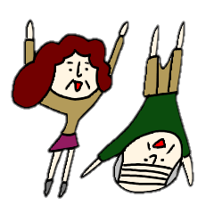 [LINEスタンプ] お婆ちゃんとお爺ちゃん