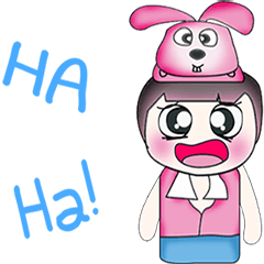 [LINEスタンプ] Hello！ My name is Kotaro. I love rabbit！