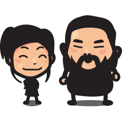 [LINEスタンプ] Joke ＆ Ple