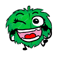 [LINEスタンプ] Leaf boy by ping melon