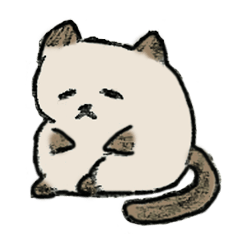 [LINEスタンプ] 猫のにゃんぴち