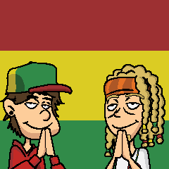 [LINEスタンプ] Bobby ＆ Jimmy Reggae