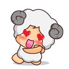 [LINEスタンプ] Lamb Chill