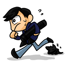 [LINEスタンプ] Animation Students Life