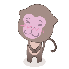 [LINEスタンプ] Swain monkey