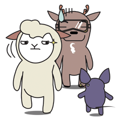 [LINEスタンプ] RD and friends