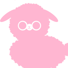 [LINEスタンプ] Pinky the Fluffy Alpaca