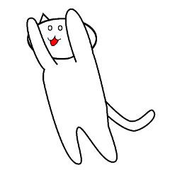 [LINEスタンプ] 白猫ルーシー