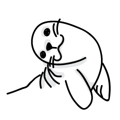 [LINEスタンプ] Love me Love my Seal