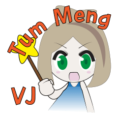 [LINEスタンプ] Tum Meng V Japan