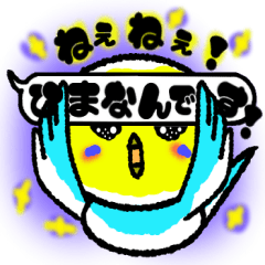 [LINEスタンプ] Picasso of the parakeet