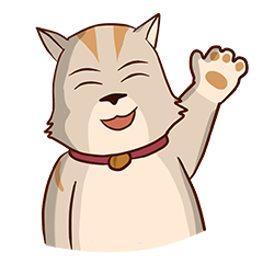 [LINEスタンプ] What The Cat