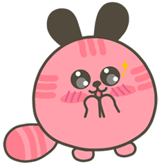 [LINEスタンプ] The RabCat