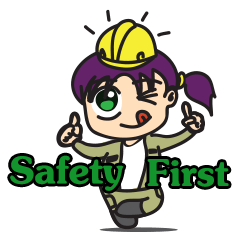 [LINEスタンプ] Miss Safety