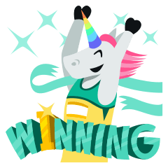 [LINEスタンプ] Unicorn Life: Emoji stickers by EmojiOneの画像（メイン）